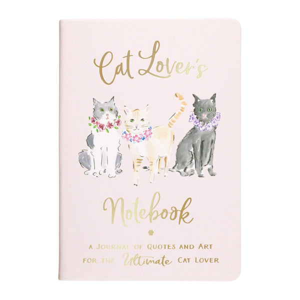 Éccolo A5 Soft Cover Cat Lover Journal - Pastel Pink