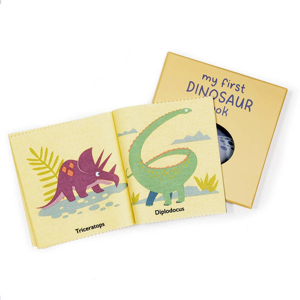 ThreadBear My First Dinosaur Book Rag Book
