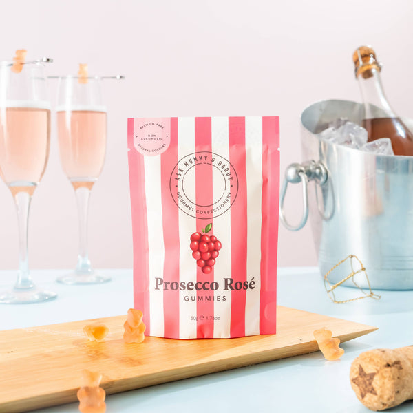 Prosecco Rose Gummies - Brambles Gift Shop