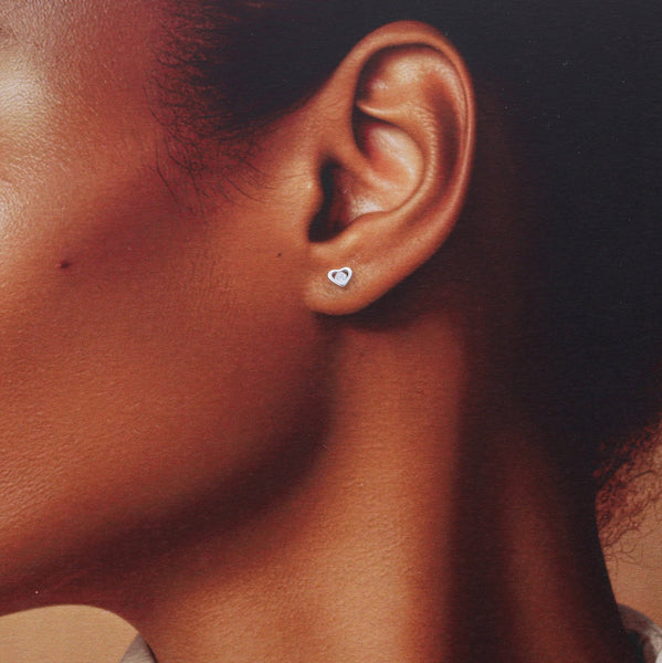 BT220 BOTTLED WITH LOVE crystal heart earrings