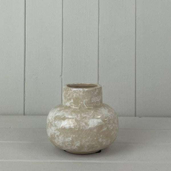 Marbled Ceramic Vase