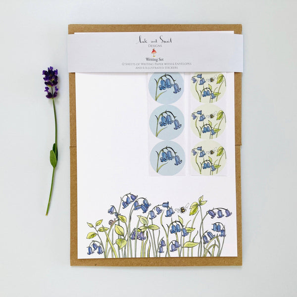 Writing Set - Bluebells