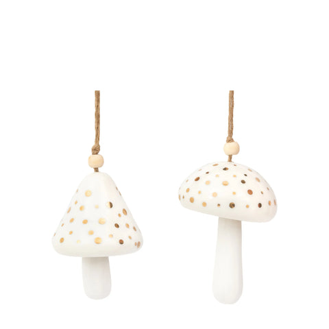 Hanging White Mushroom