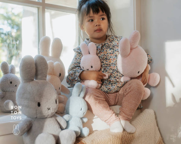Bon Ton Toys Miffy Terry Light Blue 23cm - Brambles Gift Shop