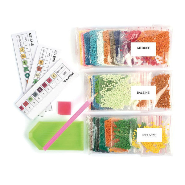 Sea World Diamond Art Kids Craft Kit - Kids Mosaics