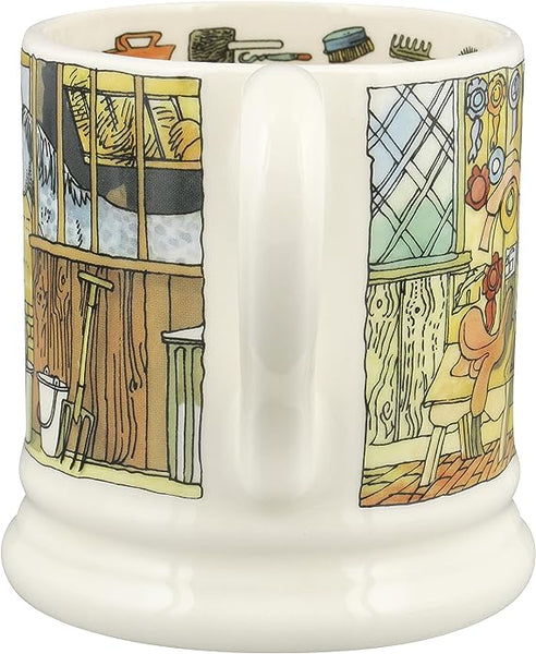 Down At The Stables 1/2 Pint Mug - Brambles Gift Shop