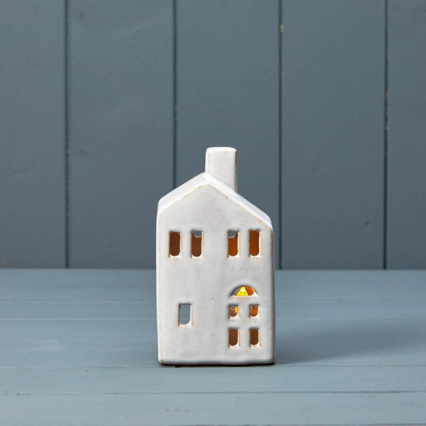 Ceramic House Tealight Holder