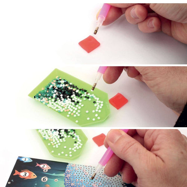 Sea World Diamond Art Kids Craft Kit - Kids Mosaics