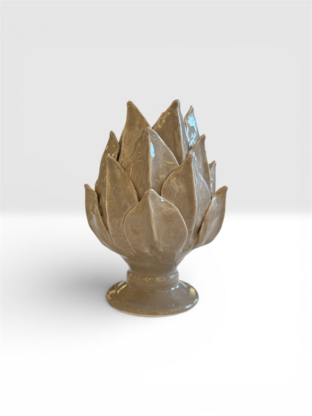 Ceramic Artichoke Tealight Holder - Brambles Gift Shop