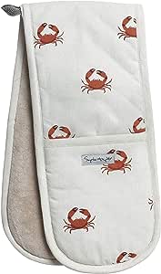 Crab Double Oven Glove - Brambles Gift Shop