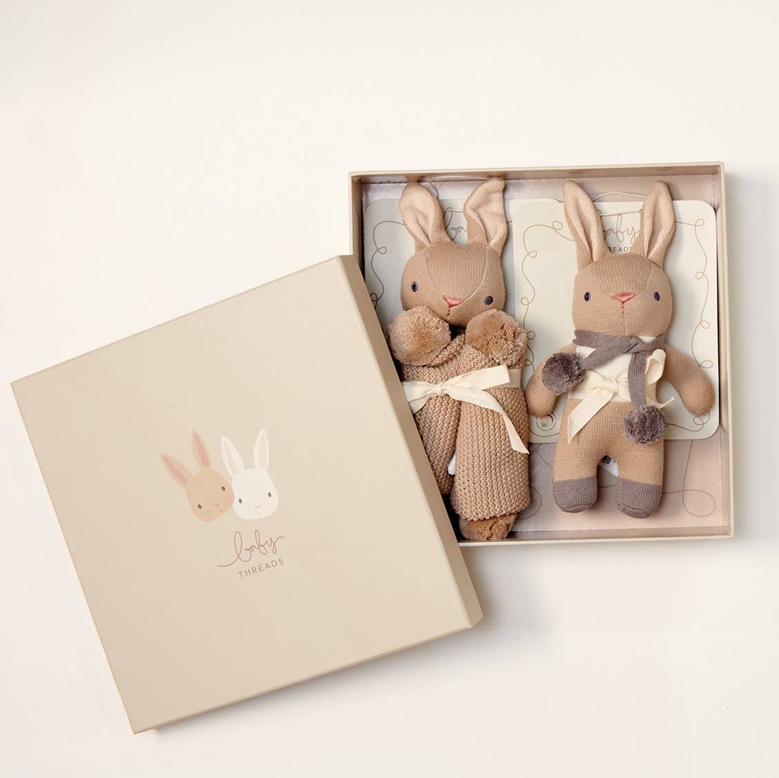 Organic Rattle And Comforter Gift Set