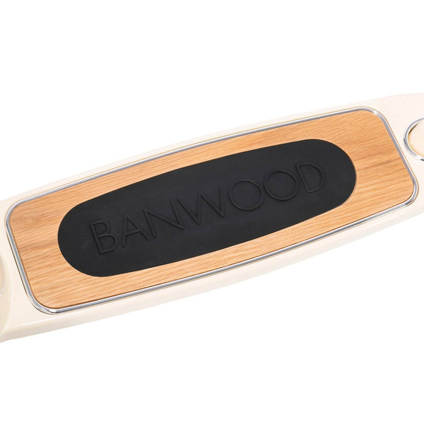 BANWOOD 3-WHEEL SCOOTER VINTAGE - CREAM - Brambles Gift Shop