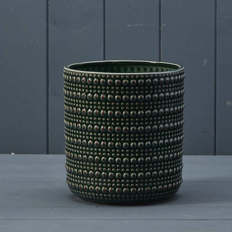 Green Ceramic Pot