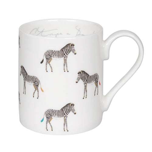Sophie Allport Zebra Mug Large - Brambles Gift Shop