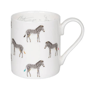 Sophie Allport Zebra Mug Large - Brambles Gift Shop