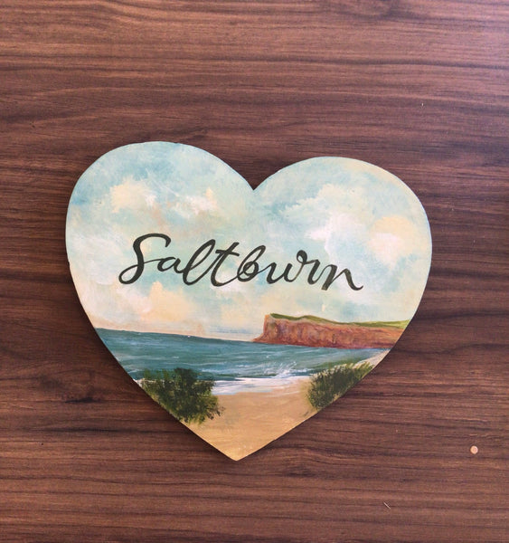 Handmade Local Wooden Heart