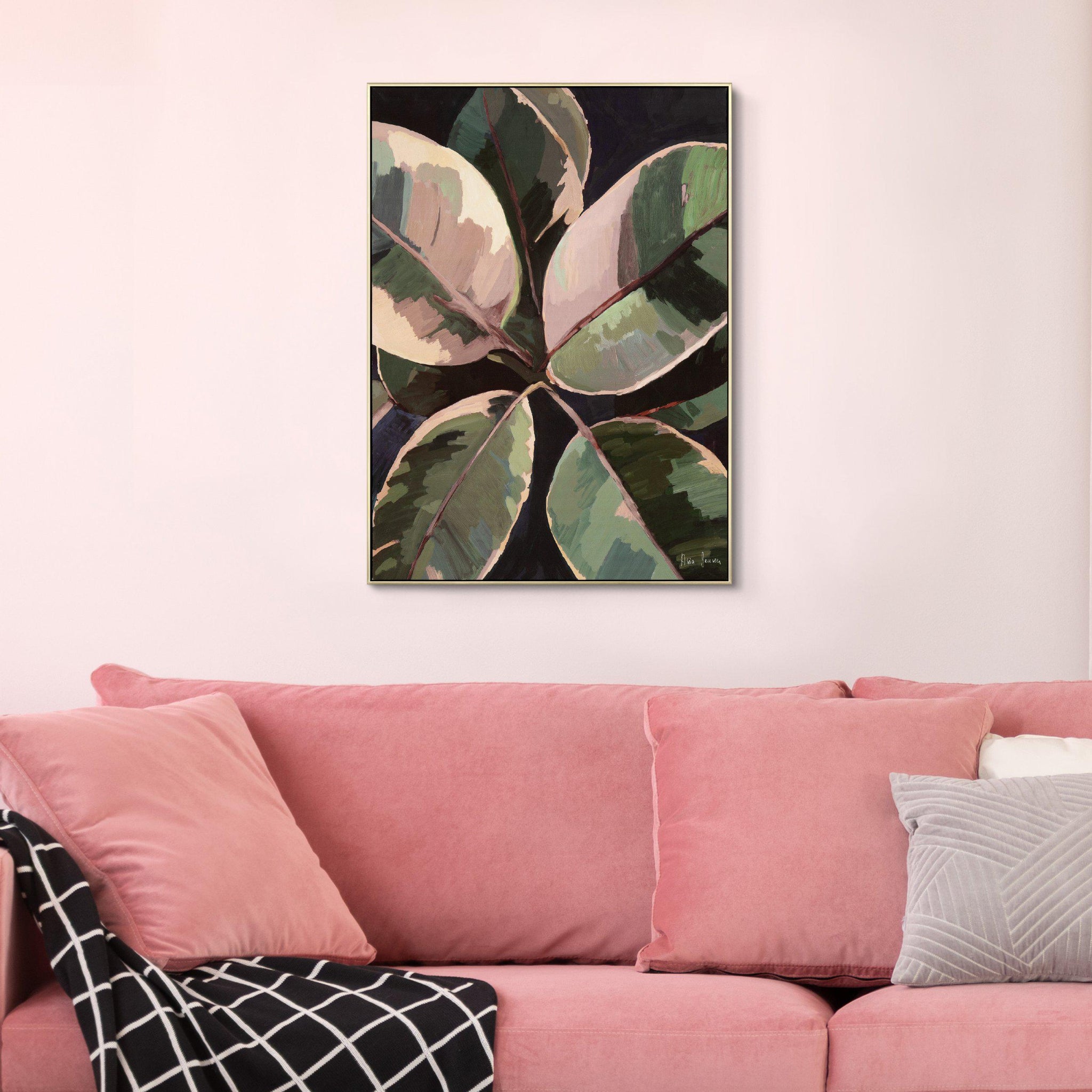 Ficus Plant Wall Art - Brambles Gift Shop