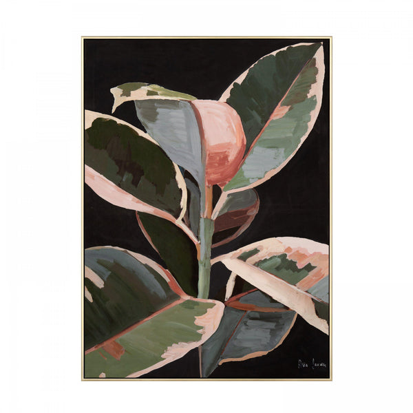 Ficus Robusta Plant Wall Art - Brambles Gift Shop