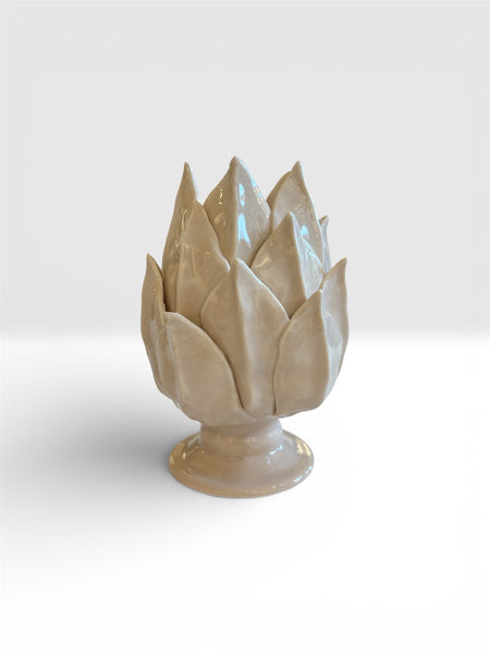 Ceramic Artichoke Tealight Holder - Brambles Gift Shop