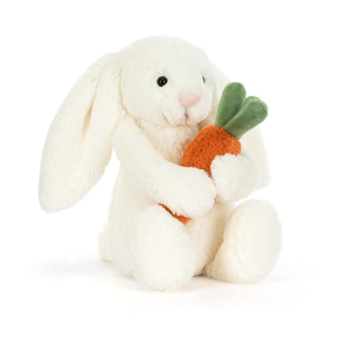Bashful Bunny With Carrot