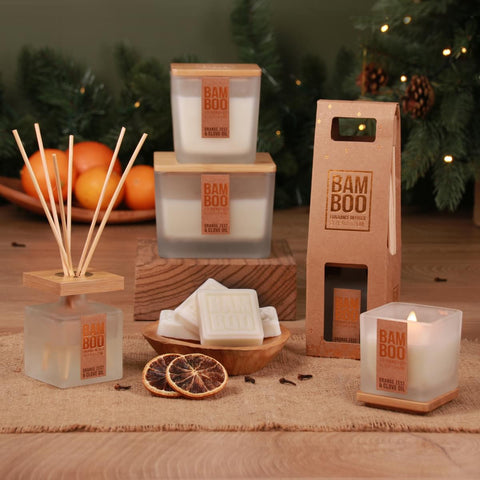 Orange Zest And Clove Candle - Brambles Gift Shop
