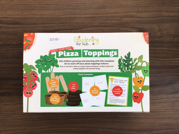 Grow Your Own Pizza Toppings