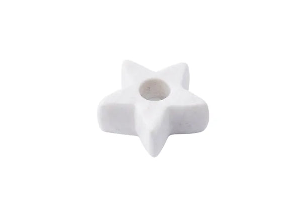 Marble Star Candle Holder - Brambles Gift Shop