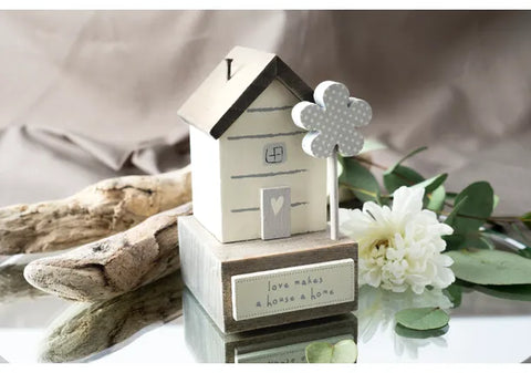 Wooden Cottage Decoration - Brambles Gift Shop