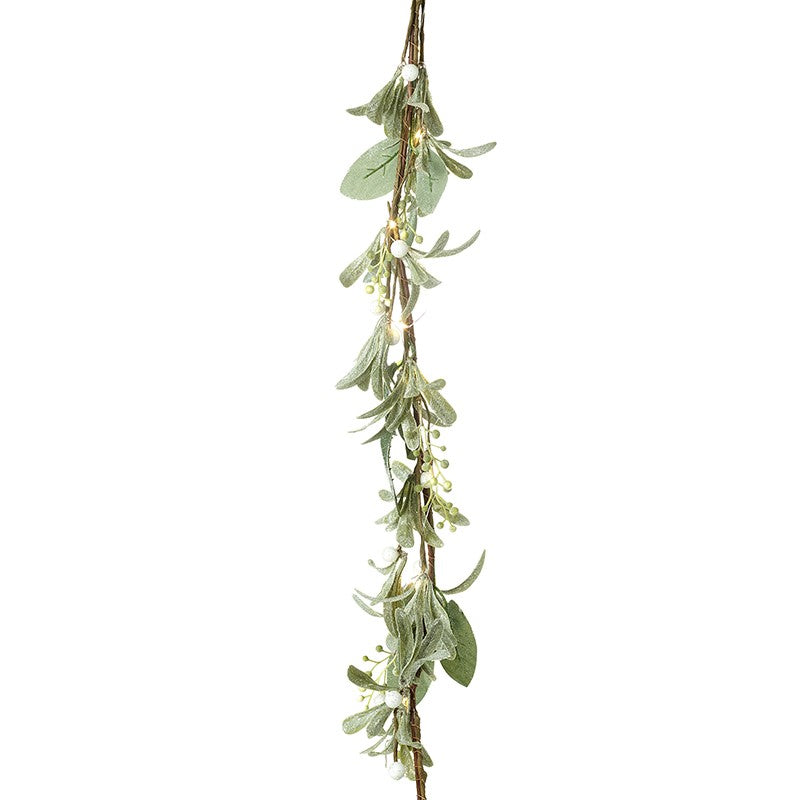 Mistletoe Light Up Garland - Brambles Gift Shop