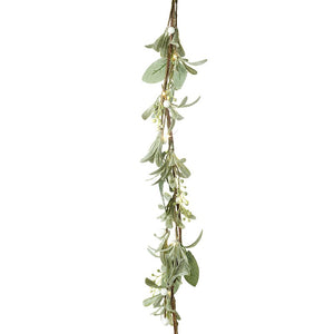 Mistletoe Light Up Garland - Brambles Gift Shop