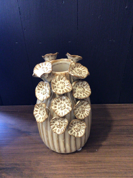Taupe Flower Vase