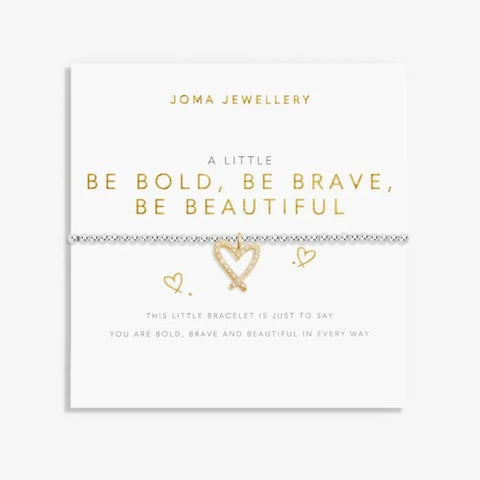 A little “Be Bold, Be Brave” Bracelet