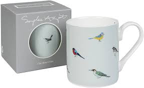 Garden Birds Coloured Mug - Large Size0