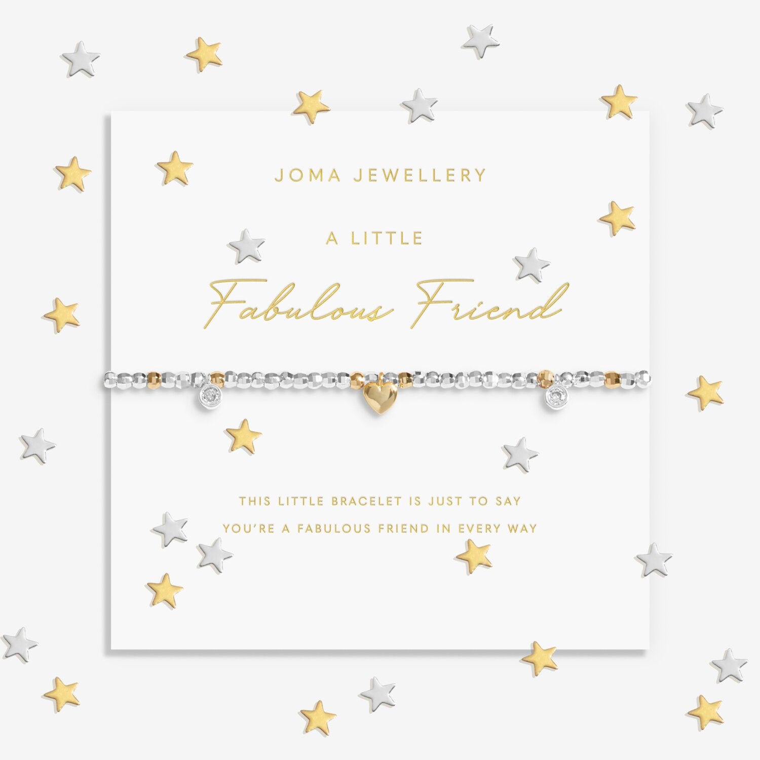 Sparkle Confetti A Little Fabulous Friend Bracelet