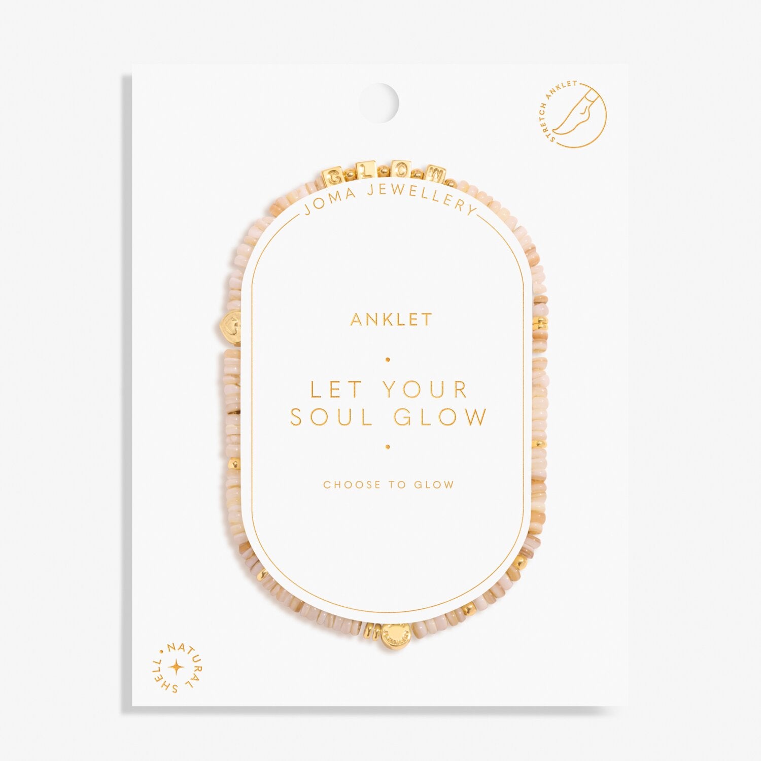 Let Your Soul Grow Anklet
