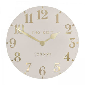 20” Oatmeal Arabic Wall Clock