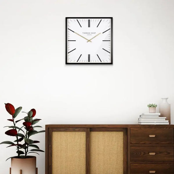 Thomas Kent 24” Grand White Clock