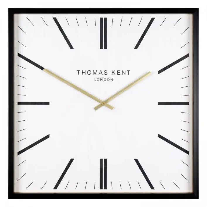Thomas Kent 24” Grand White Clock