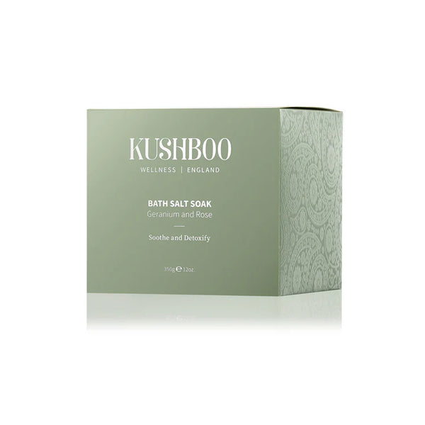 Kushboo Bath Soak Geranium & Rose