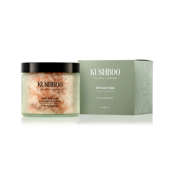 Kushboo Bath Salt Soak Lavender & Lemon