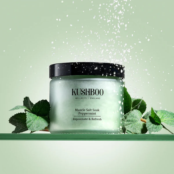 Kushboo Muscle Salt Soak Peppermint