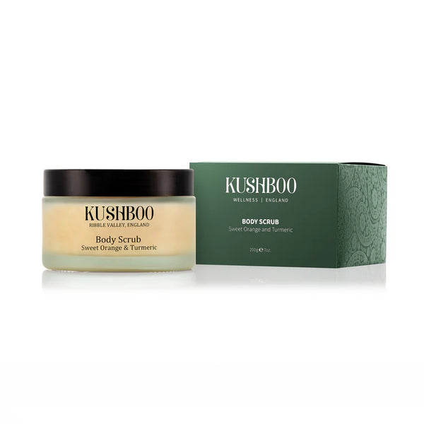 Kushboo Sweet Orange and Tumeric Body Scrub