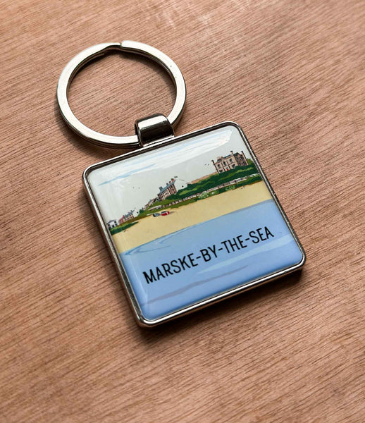 Marske-by-the-sea Keyring - Brambles Gift Shop