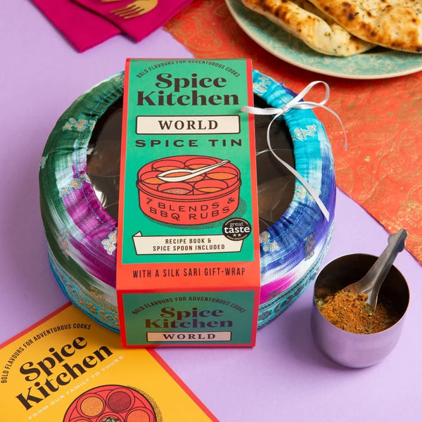 Spice Kitchen World Spice Tin
