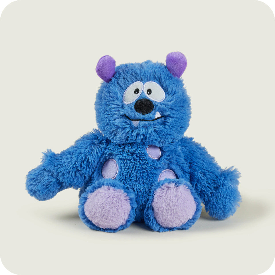 Warmies Blue Monster - Brambles Gift Shop