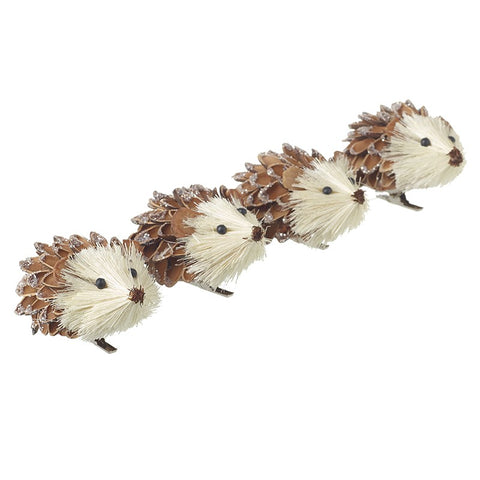 Pinecone Hedgehog on clip