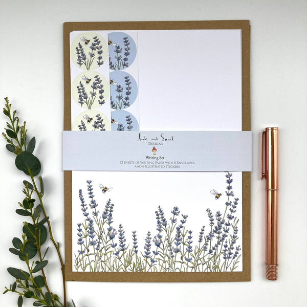 Writing Set- Lavender