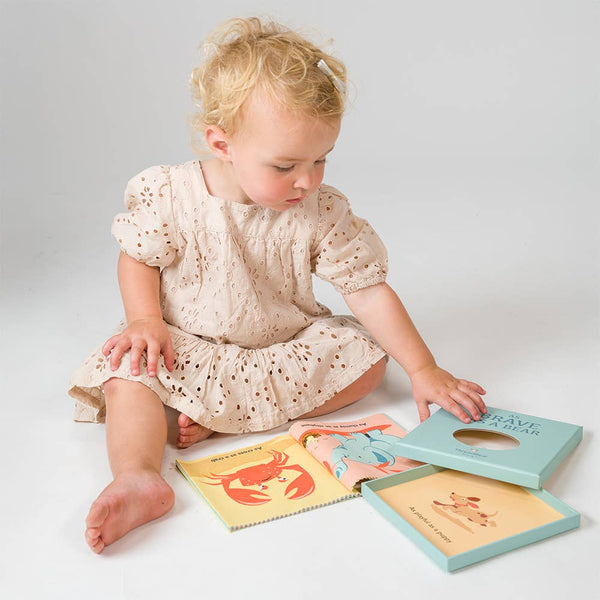 ThreadBear Brave As A Bear Rag Book