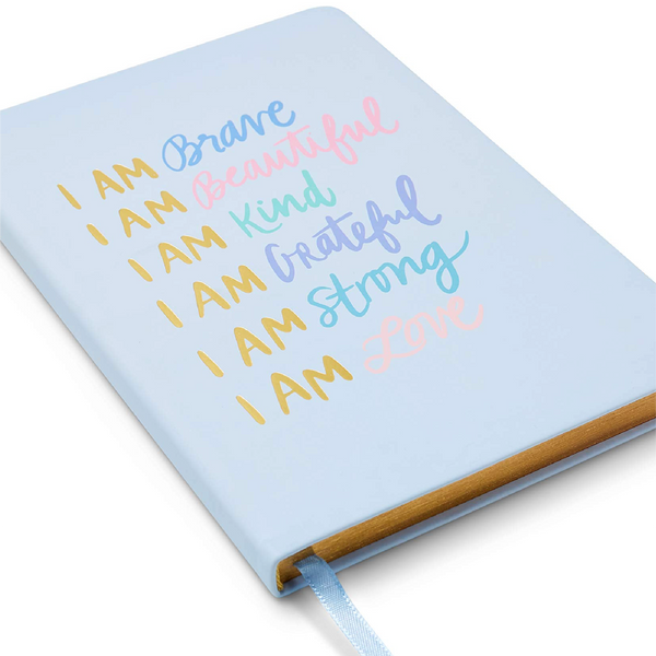 Éccolo Lined Hardcover Desk Journal - I Am Brave Notebook