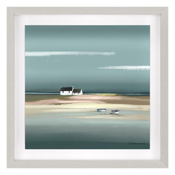 Beach Print - Azure by Ulyana Hammond